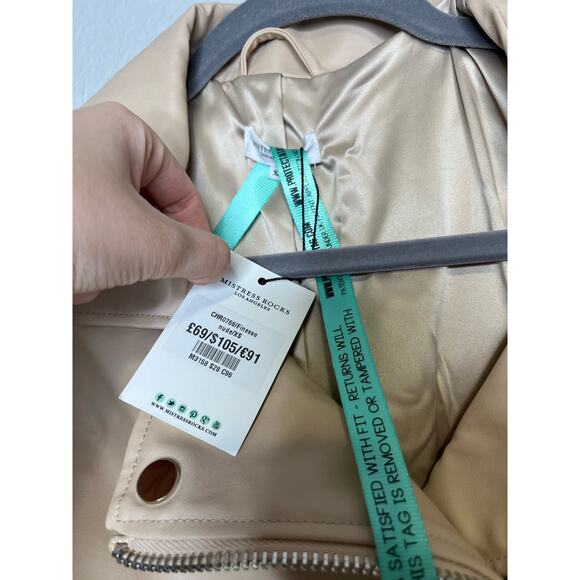 Mistress Rocks LA Finesse Vegan Oversized Jacket - Picture 6 of 9